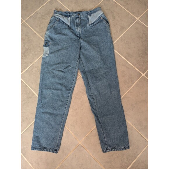 “Together Women’s High Rise Straight Leg Denim Jeans – Early 2000s Y2K” Sz 12 - Picture 12 of 13
